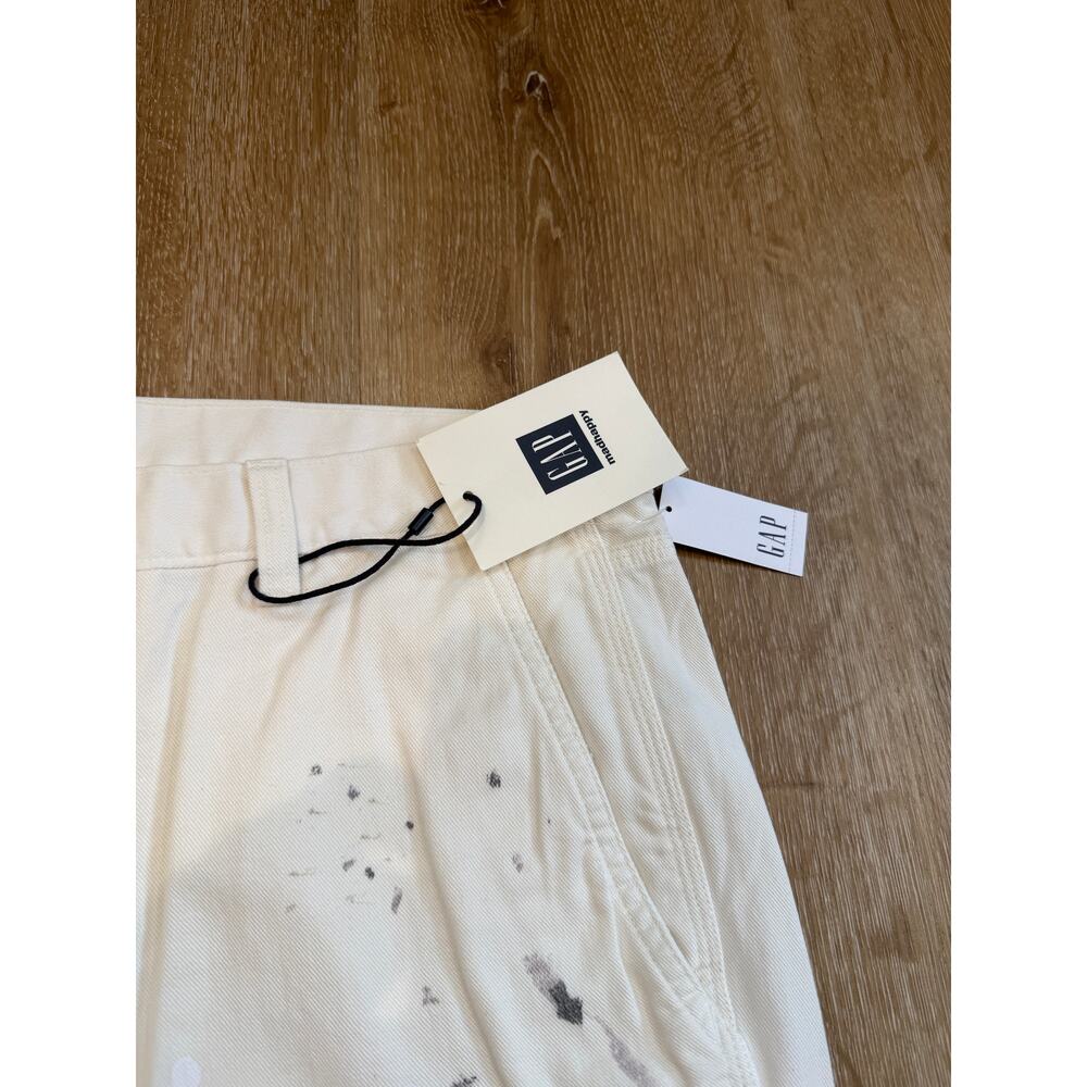 Gap x Madhappy Painter Carpenter Pants White NWT W34 L32 NWT Wide Leg - Picture 3 of 11